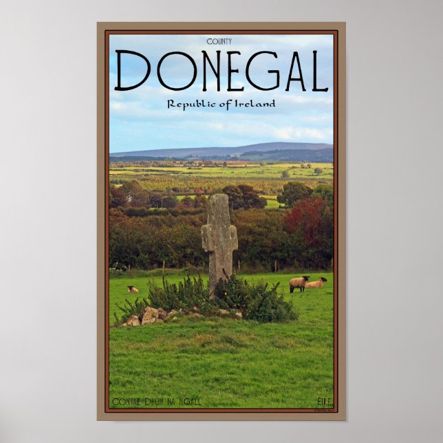 County Donegal - Stone Kor Poster (Framsidan)