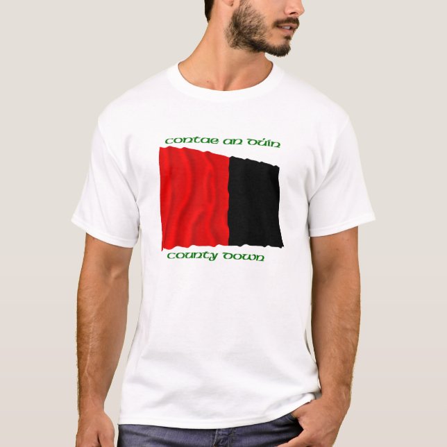 County Down Färger T Shirt (Framsida)