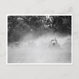 County Fair Dirt Track Tävling Vykort