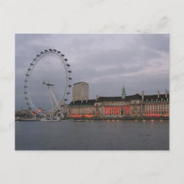 County Hall - London Öga - vykort