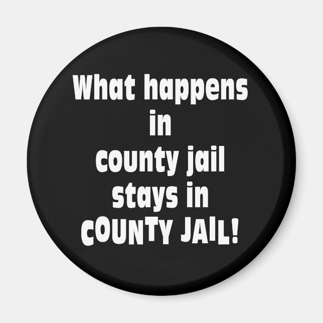 County Jail Magnet (Framsidan)