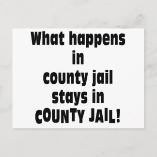 County Jail Vykort