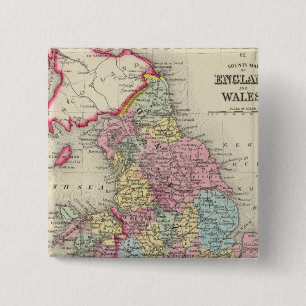 County Karta of England, and Wales Knapp