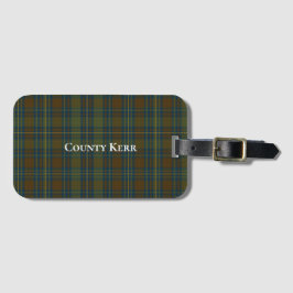 County Kerr Tartan Bagagebricka