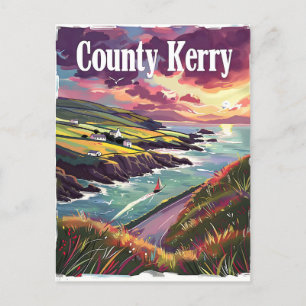 County Kerry Ireland Vykort