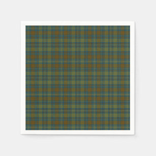 County Kerry Irish Tartan Pappersservett