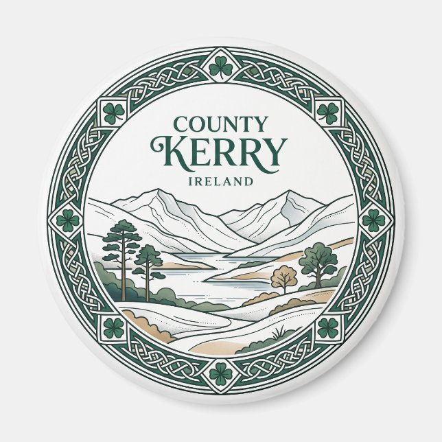 County Kerry Killarney Irland Magnet (Framsidan)