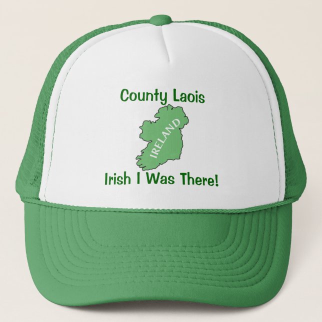 County Laois Ireland Truckerkeps (Framsida)