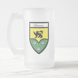County Leitrim Karta & Vapensköld Muggar