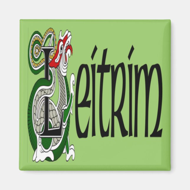 County Leitrim Magnet (Framsidan)