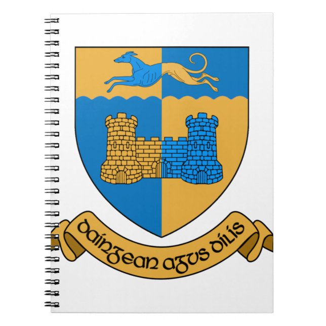County Longford Ireland Anteckningsbok (Framsidan)