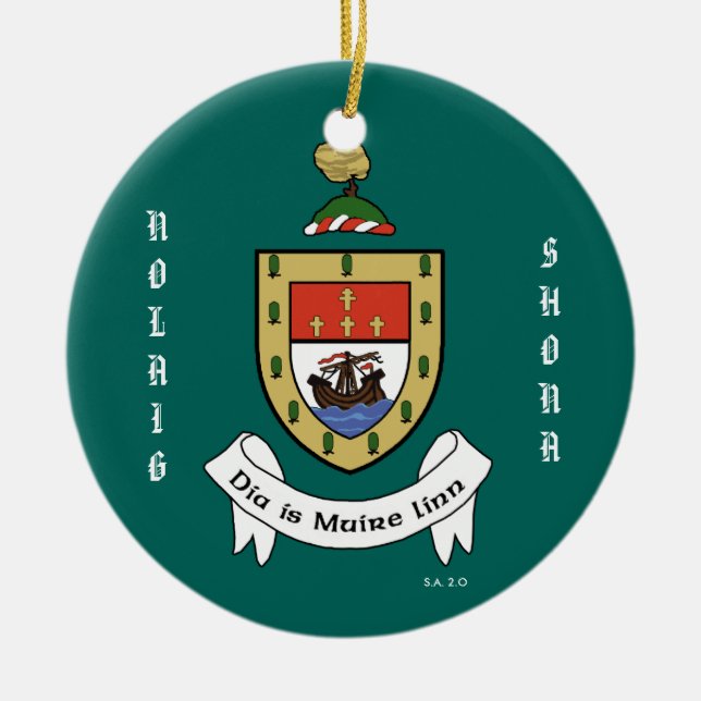 County Mayo Ireland jul Ornament (Framsidan)