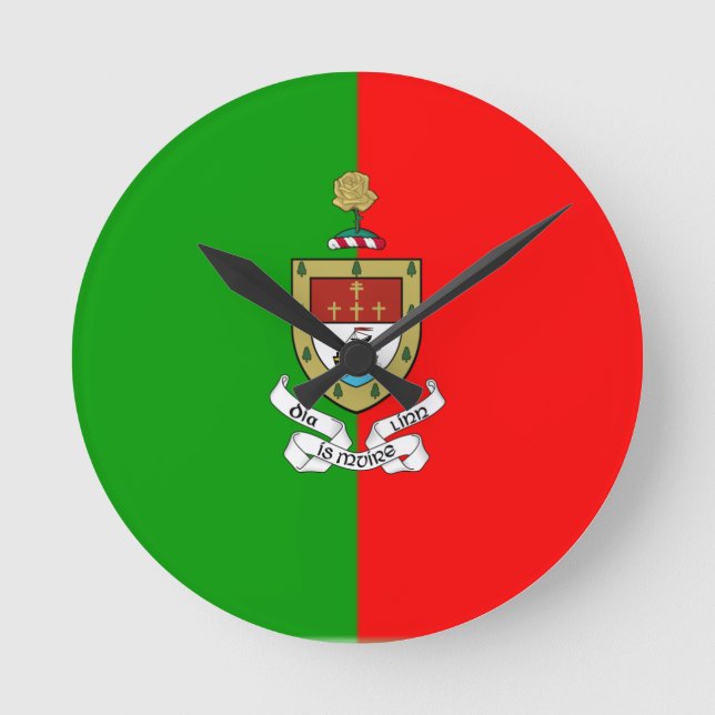 County Mayo Rund Klocka (Framsida)
