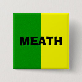 County Meath Flagga Badge Knapp