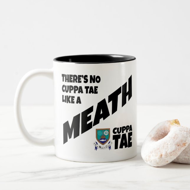 County Meath Ireland Two-Tone Coffee Mugg (Med munk)