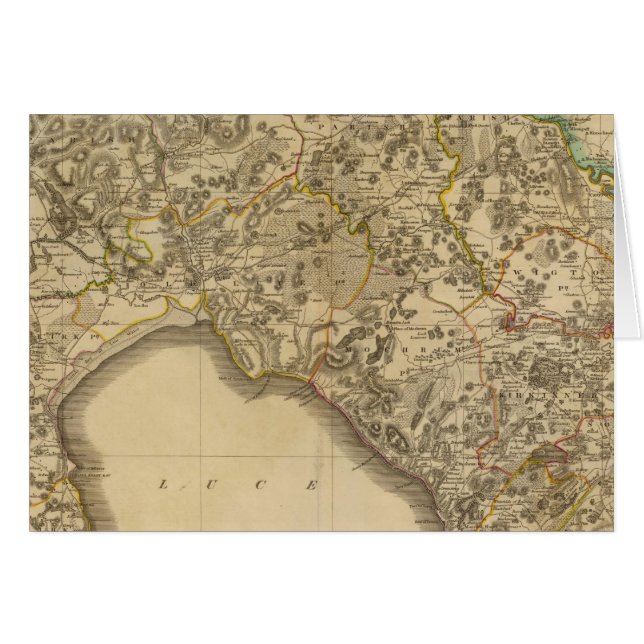 County of Wigton Hälsningskort (Framsidan Horizontal)