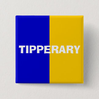 County Tipperary Flagga Badge Knapp