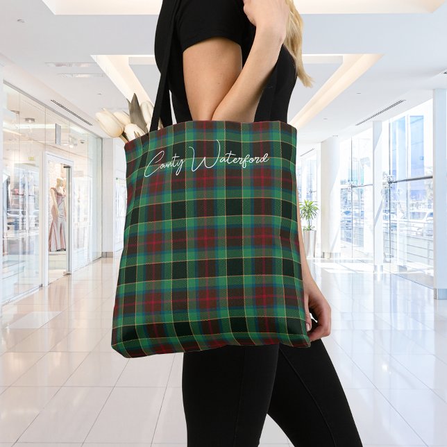 County Waterford Tartan Anpassade Tygkasse (Skapare uppladdad)