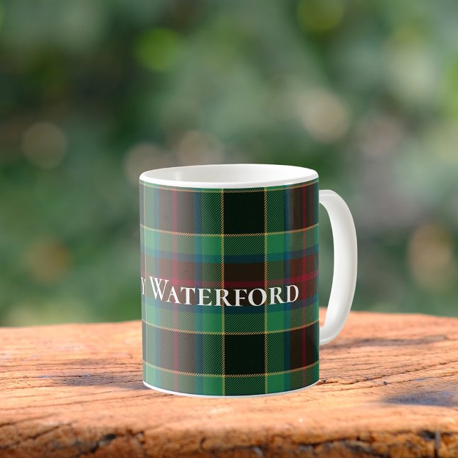 County Waterford Tartan Kaffemugg (Skapare uppladdad)