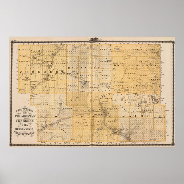 Countyn Pocahontas, Cherokee Poster (Framsidan)