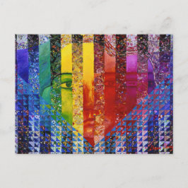 Coununum I - Rainbow Woman Vykort