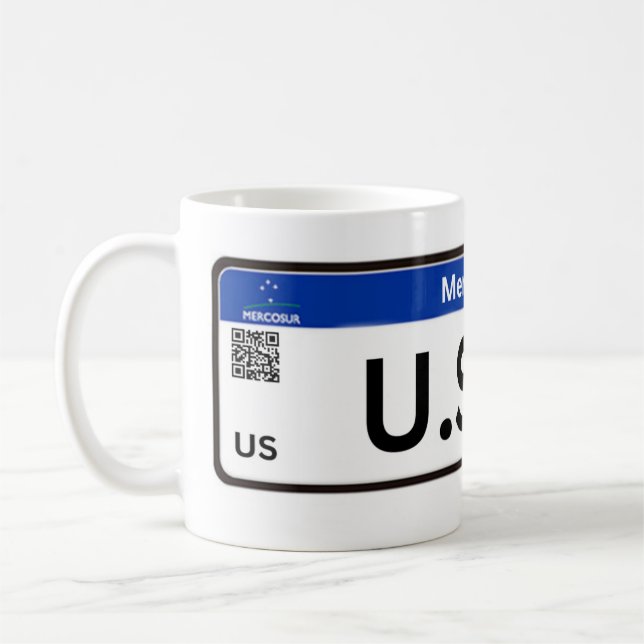 Coup USA mercosur Kaffemugg (Vänster)