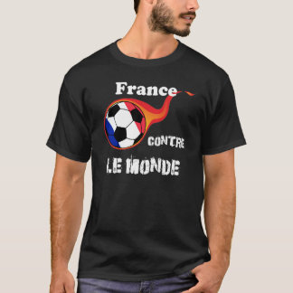 Coupe du Monde - Frankrike vs. Le Monde T Shirt