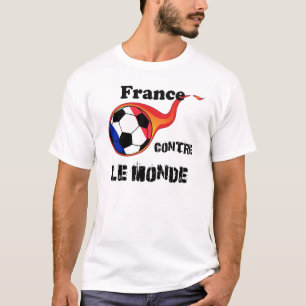 Coupe du Monde - Frankrike vs. Le Monde T Shirt