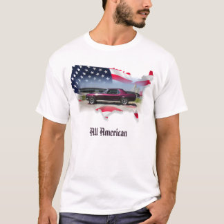 Coupe för 68 Mustang all amerikan T-shirt