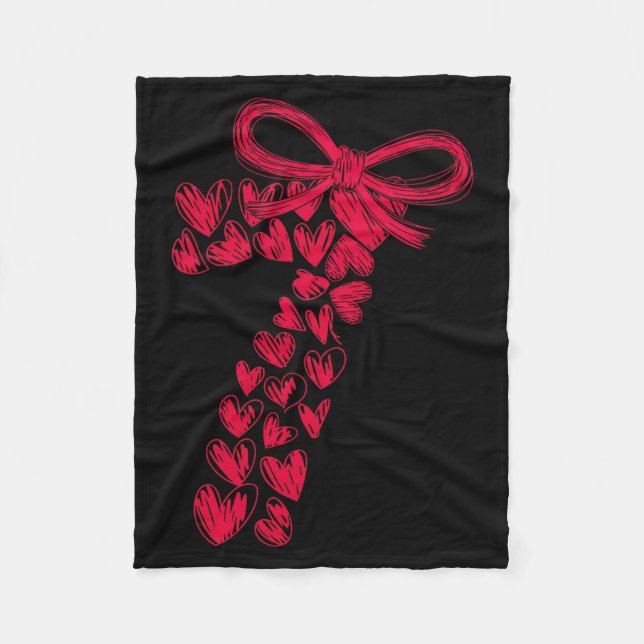 Couple 7 67 - Cute Six Seven Hearts Matching 67 Va Fleecefilt (Framsidan)