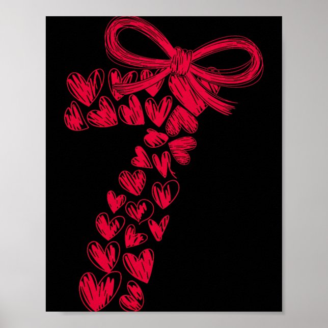 Couple 7 67 - Cute Six Seven Hearts Matching 67 Va Poster (Framsidan)