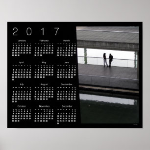 COUPLE City of Sciences Paris Kalender Poster 2017