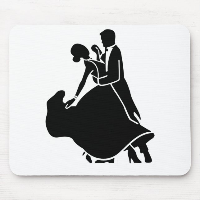 COUPLE DANCING MOUSPAD MUSMATTA (Framsidan)