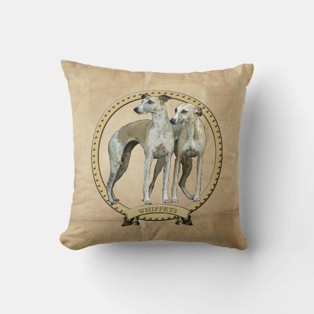 Couple de whippets kudde (Framsida)