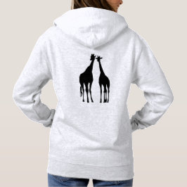 Couple Giraffe Hoodie T Shirt