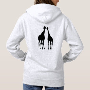 Couple Giraffe Hoodie T Shirt