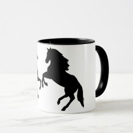 Couple Horse Mugg