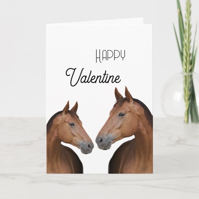 Couple of horses kort (Framsida)
