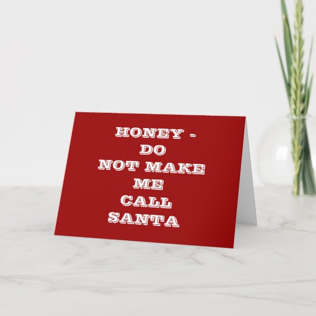 COUPLE S HUMOR OCH KÄRLEK I CHRISTMAS HELGKORT (Framsida)