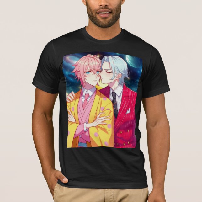 Couple Time in Space T Shirt (Framsida)
