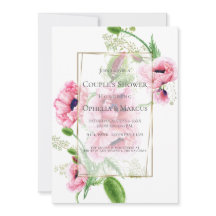COUPLE'S SHOWER | Rosa Poppy Bouquet