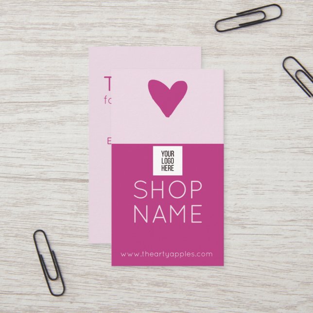 Coupon Insert Card – Money Off Next Order Visitkort (Fram/Back In Situ)