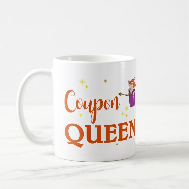 COUPON QUEEN KAFFEMUGG (Vänster)
