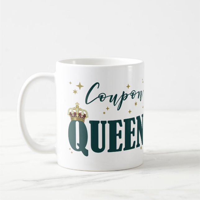 COUPON QUEEN KAFFEMUGG (Vänster)