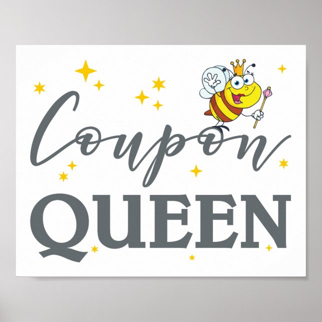 COUPON QUEEN POSTER (Framsidan)