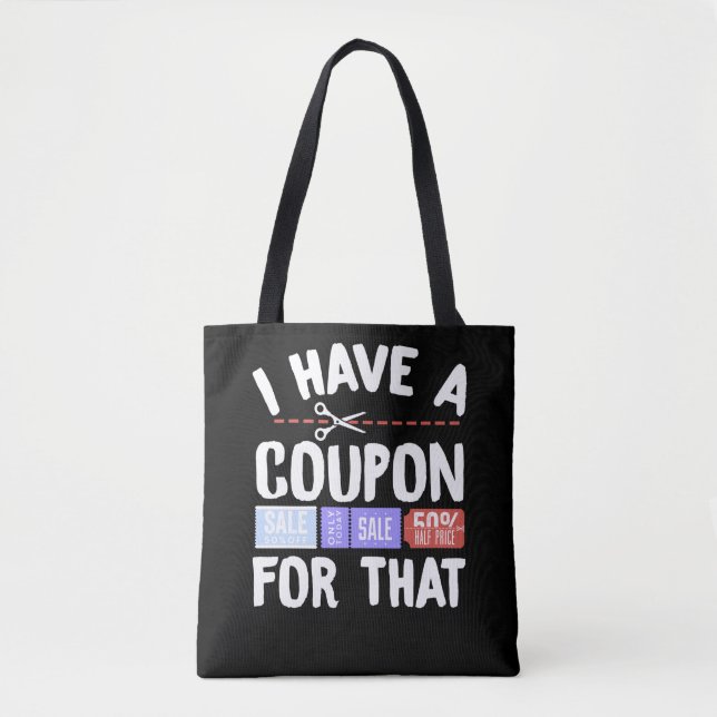 Couponing Couponer I Have A Coupon For That Tygkasse (Framsida)