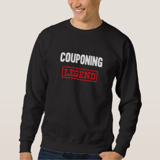 Couponing Legend Coupon Shopping Couponer Lång Ärmad Tröja