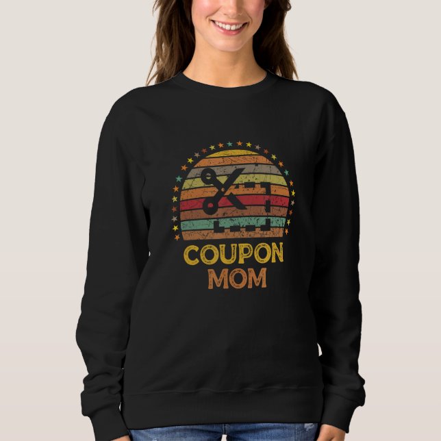 Couponing Mother Coupon Mom Clipper Money Saver Qu T Shirt (Framsida)