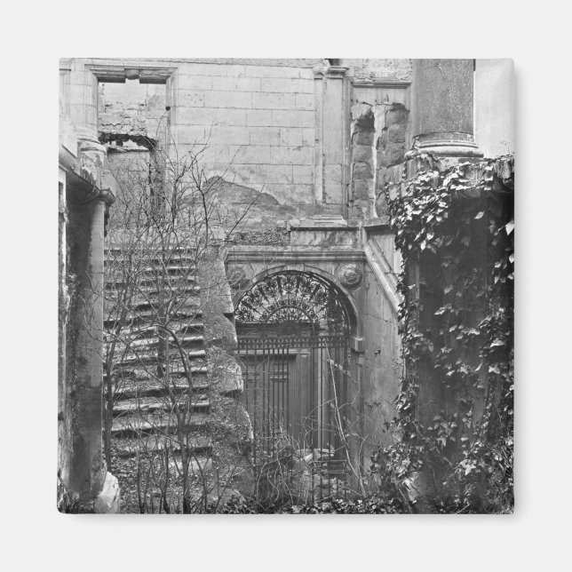 Cour des Comptes ruins Magnet (Framsidan)