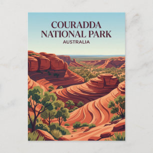 Couradda nationalpark Australien Vykort